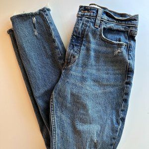 Abercrombie & Fitch The Skinny High Rise Medium Wash